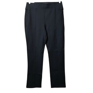 Ophelia Roe High-Rise Straight Leg Black Pants - NWT